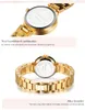 Montres-bracelets De Luxe Femmes Or Montre Strass En Acier Inoxydable Hardlex QUARTZ Montres Relojes Para Mujer Cadeaux