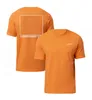 2022 F1 Work Racing Suit Car Logo Custom Team Short Sleeve T-Shirt Fan Quick Dry Short Sleeve Crew Neck Sports Breathable Top2859