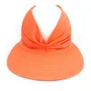Visière femmes antiultraviolet élastique haut creux en plein air séchage rapide soleil été chapeau de plage 220617