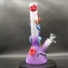 2021 3D animal Design Glass Bong Water Smoking Hookah Pipe Oil Dab Rig 14MM Bowl
