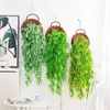 Decorative Flowers & Wreaths 75cm Malt Grass Wall Hanging Artificial Flower Indoor And Outdoor Home Decoration Plant Rattan