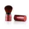 1PC Mini Retractable Makeup Brushes Make Up Tools Cosmetic Face Foundation Loose Powder Brush