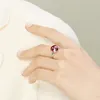 Wedding Rings Finger Crystals From - Trendy Round RIVOLI Stone For Women Elegant Party Jewelry Romantic GiftWeddingWedding