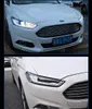 Bilstyling för Ford Fusion Headlight 2013-20 16 Mondeo LED Dynamiska blinkers strålkastare med hög stråle dagsljus