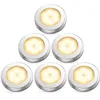 Topoch 6-Pack Battery Operated Motion Sensor Night Light Stick-Where Lights For Closet Garderob Cabinet Smart Safety Lamp Stair Steg Badrum