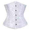 Bustiers & Corsets Women Sexy Corset Shapewear Lingerie Underbust Top Plus Size Brocade Gothic And Vintage XS-6XLBustiers