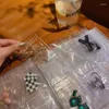 보석 파우치 백 방지 안티 산화 디스플레이 스토리지 귀걸이 목걸이 팔찌 링 주최자 Ziplock Boxjewelry Pouchesjewelry