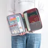 Portacarte Portafoglio da viaggio Porta passaporto per famiglie Custodia per documenti impermeabile creativa Organizer Accessori Borsa PortacarteCarta