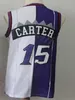 Retro Split Basketball Jerseys Two Colors Allen Iverson Pippen Hakeem Olajuwon Tracy McGrady Vince Carter Larry Ja Morant Mamba Red Black White Green Yellow Purple