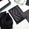 Männerqualität neuer Top Womens Classic Casual Kreditkartenhalter Cowide Real Leder Ultra Slim Wallet Packet Bag für Mans Mais Geldbörsen