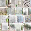 Vensterstickers 1Roll 3D decoratieve glazen film anti uv badkamer privacy bescherming sticker gekleurde zelfklevende woning decorwindow