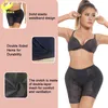 LAZAWG Women Butt Lifter Hip Pads Booty Enhancer Thigh Slim Trimmer Underwear High Waist Trainer Body Shaper Tummy Shapewear Y220411