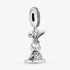 Andy Jewel 925 Sterling Silber Perlen Hong Kong DSN Pandora Stella Lou Charm Charms passend für europäische Pandora-Schmuckarmbänder und Halsketten