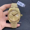 Vente chaude Montre Usine Large Choix Boîtier En Or Haute Qualité Asiatique 2813 Automatique Mécanique De Luxe Pour Hommes