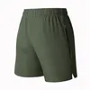 Pantalones cortos deportivos de secado rápido para hombres Casual Plus Tamaño grande Playa de verano Pantalones cortos lisos Gimnasio Fastdry Entrenamiento Running Ropa deportiva 220622