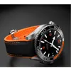 Nylonowy gumowy silikonowy pasek do Omega 300 Seamaster 600 Ocean Planet Speedmaster zegarek bransoletki