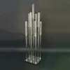 Украшение Acril Candelabra 9 Heads Candles Holders Свадебные свечи палки для цветов держатель канделябрум для оформления центрального стола Imake163