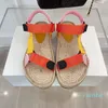 damas de velcro sandalias