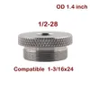 stainless steel 1-3/16x24 baffle cup blink end cap blast chamber 1/2x28 5/8x24 for car cleaning Kit