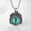 Pendant Necklaces Fine Handmade Devil's Eye 316L Stainless Steel Men's And Women's Jewelry Accessories NecklacePendant