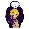 Herren Hoodies Sweatshirts Meliodas Männer/Frauen Herbst Und Winter Nanatsu No Taizai Die Sieben Todsünden Lose PaareHerren