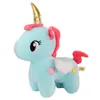 20cm kawaii mjuk unicorn fylld plysch dockor djur leksaker baby barn appease sova kudde docka födelsedag gåvor för tjejer