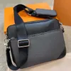 Designer Messenger Bag 3 in 1 lederen trio boodschappers Bagss SBO Tassen Heren Schoudertas Handtas Wallet Men Handtassen Handtassen