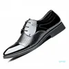 Dress Shoes Summer PU Leather Men'S Pointed, Business Shoes. Singles. Comfortable Cool Size 44 Men