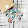 50 stks kleurrijke road trip natuur reissticker aquarelstijl outdoor reis graffiti -stickers voor doe -het -zelf bagage laptop skateboard motorfiets fietssticker