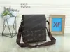 Designer Mens Shoulder Bags Man Genuine Leather Briefcases Handbag Messenger Bag Men Crossbody255J