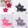 Colorful Five-pointed Star Rattan Ball Household Hanging Sepaktakraw Decoration Christmas Birthday Party Outdoors Decor BH6417 TYJ