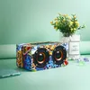 M5 Graffiti Wooden Wireless 스피커 모바일 데스크탑 홈 오디오 스트리트 댄스