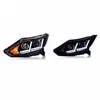 Phare automatique pour Nissan Qashqai 20 16-20 17 phares LED feux de circulation DRL faisceau bi-xénon antibrouillard yeux d'ange