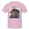 Camisetas masculinas 1988 camisetas masculinas Chinzilla Chinchilla Monster Tshirt Destroy The World Rat Black T Shirts Awesome Birthday Gift Clothes