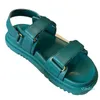 Mode Act Sandals OP76 Slides Womans Shoes Sliders Sandal äkta Leathercasual Slide Slipper Outdoor1598177