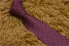 Halsslipsar för män Mode Jacquard Sidenslips Klassisk handgjord slips Lyxiga designerslipsar Brev Män Affärsslipsar
