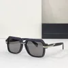 Vintage solglasögon 8043 Black Gold Grey Gradient Pop Smoke Men Shades Sonnenbrille UV400 Protection Eyewear Top Quality With Box7200698