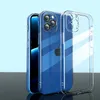 Convient pour les étuis de téléphone portable iphone13 coque de téléphone portable coques souples en TPU transparent apple 13PRO coque anti-chute iphone12 ensemble de téléphones mobiles