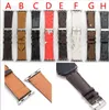 Designer smart watch Straps For apple watch band Series 1 2 3 4 5 6 38mm 40mm 42mm 44mm PU leather SmartWatches Strap Replacement With design pattern Adapter Connector