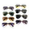 Солнцезащитные очки New Fashion Design 2287 Pilot Cut Lens Exquisite Metal рама щедрый и популярный стиль летний открытый UV400 защитные очки