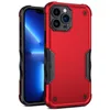 2-in-1-Handyhüllen für iPhone 14 13 12 11 PLUS Pro Max XR XS 8/7/6, stoßfeste Hart-PC-TPU-Softshell-Kameraschutz-Stoßfänger-Design-Abdeckung