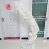 Romantic Wedding Backdrop Decoration Cherry Blossom Arch Door Road Lead Moon Shaped Archway Shelf with Artificial Flower Set