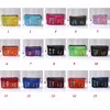 Frauen Nylon Reise Einsatz Organizer Taschen Handtasche Candy Farbe Universal Ordentlich Make-Up Kosmetik Tasche Tote Doppel-reißverschluss Verschiedene Beutel