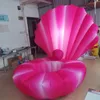 Надувная открытая ракушка с розовым жемчугом и воздуходувкой для украшения вечеринок/продвижения/мероприятий, сделанная Ace Air Art