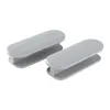 Hooks 2pcs Furniture Handles Window Knobs Pull Drawer Handle Kitchen Bathroom Furniture Cabinets Cupboard Punch-free Sticking Type