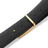 Classic luxury high quality belts 3.8cm wide stainless steel diamond inlaid men's wedding waistband leisure leather smooth buckle belt trouser 3.8 perforated