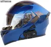 Capacete de motocicleta Tampa de face completa viseira dupla para acessórios seguros para corridas C441