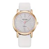 Relógios de pulso S para mulheres Moda de luxo relógio feminino feminino couro relógio de quartzo rosa simples marca Horloges