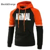 Sweats à capuche pour hommes ANIMAL Print Sportswear Sweatshirts Automne Hiver Haut en coton Mode Qualité Vêtements pour hommes Pullover décontracté L220815