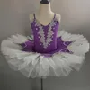 Scene Wear Professional Ballerina Ballet Tutu Dress For Child Barn Barn Girls Adult Women Pancake Leotard Dance Swan Lake Costumestage